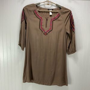 WEST 36th embroidered dress